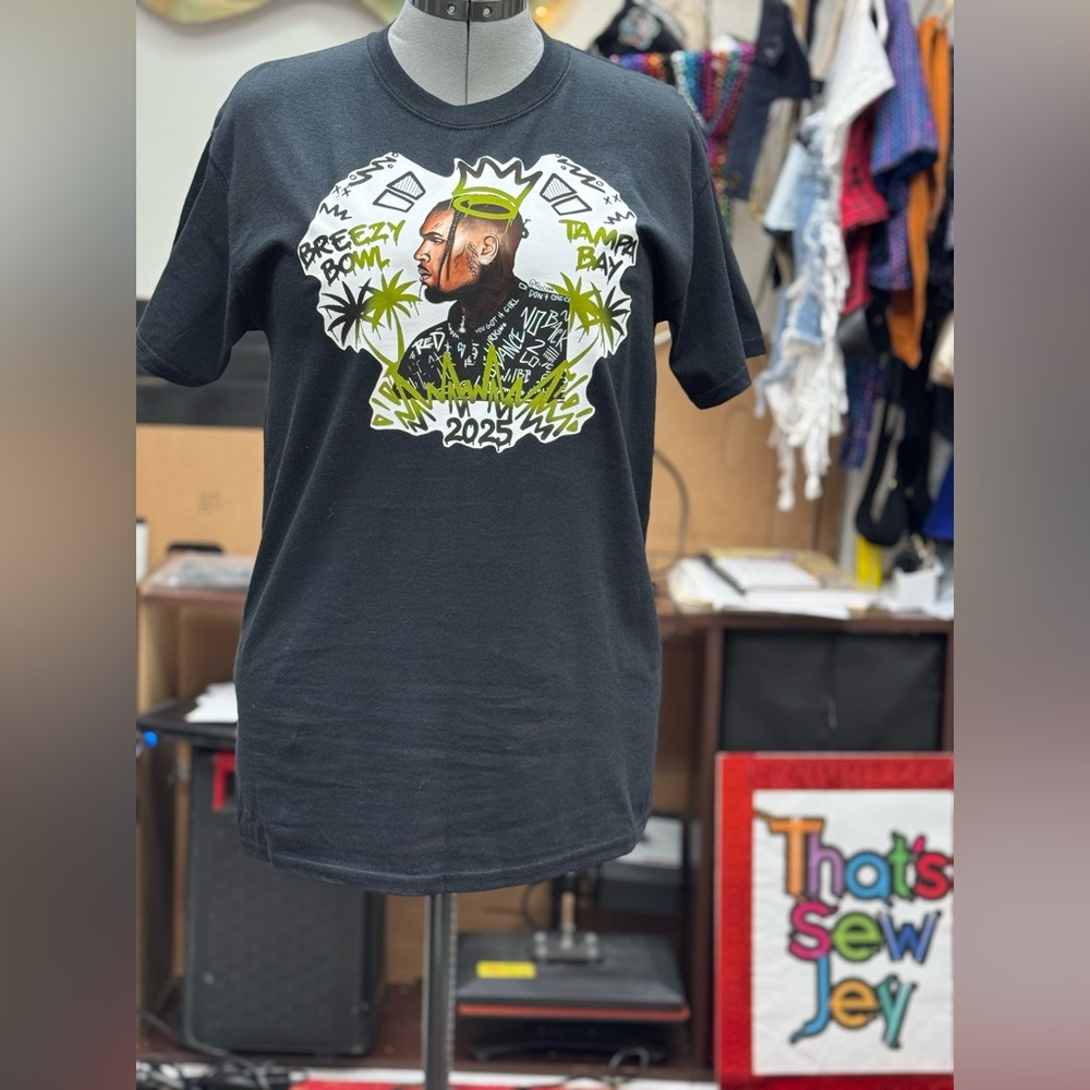 Black Graphic Tee